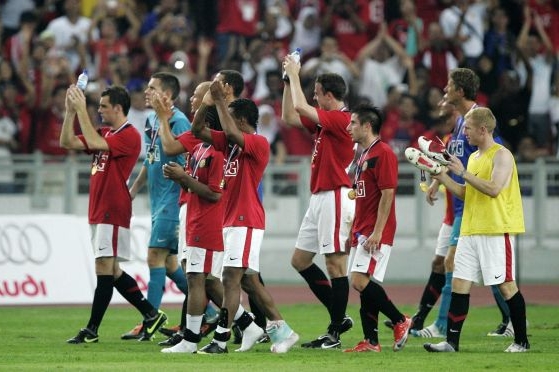 Red Devils a radost. Normální obrázek posledních let. 