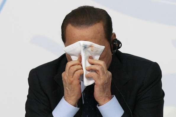Berlusconi v roli kajícníka?