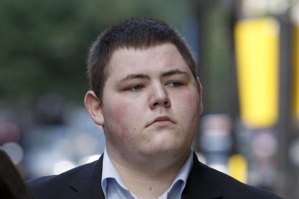 Britský herec Jamie Waylett.