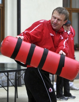Slavista Stanislav Vlček během přípravy na novou sezonu.