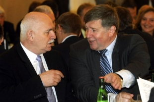 Pavel Mokrý a Jaroslav Vacek (vpravo).
