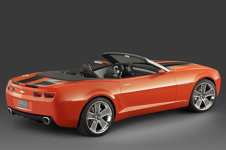 Camaro kabriolet představil Chevrolet oficiálně jen jako koncept.