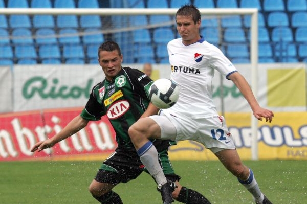 Momentka z utkání Ostrava vs. Příbram.