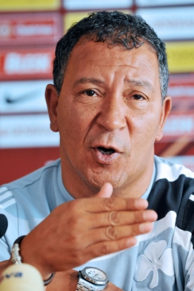 Kouč fotbalistů Panathinaikosu Henk Ten Cate.