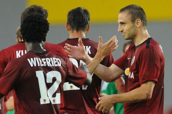 Fotbalisté pražské Sparty