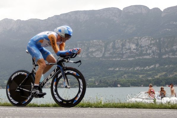 Britský cyklista Bradley Wiggins.