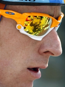 Britsk&yacute; cyklista Bradley Wiggins.