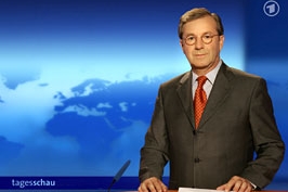 Chtěli jsme iritovat, říká přední moderátor zpráv ARD Hofer.