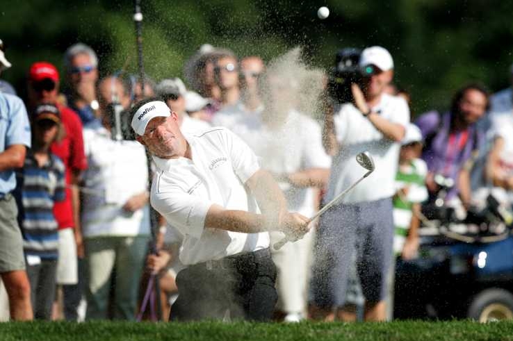 Alex Čejka v úvodní dni golfového turnaje v Čeladné propadl.