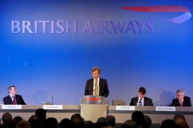 British Airways se propadly do ztr&aacute;ty.