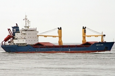 Přepadená loď Arctic Sea.