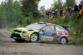 Finsk&yacute; jezdec Mikko Hirvonen.