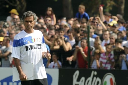Portugalský kouč José Mourinho.
