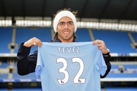 Carlos T&eacute;vez. Jedna z letn&iacute;ch posil Manchesteru City.