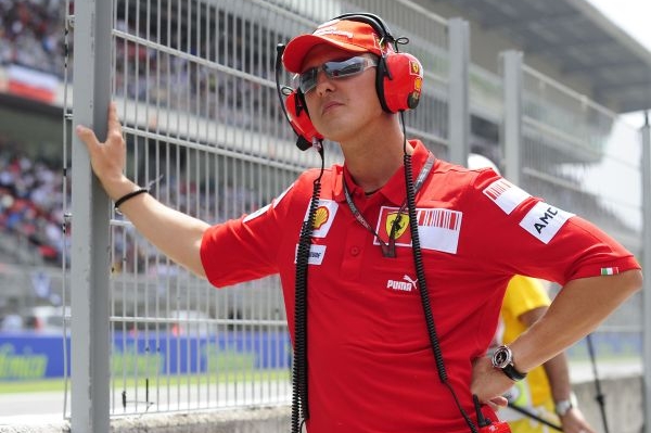 Michael Schumacher na archivním snímku.