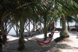 Pohoda na Tobacco Caye.