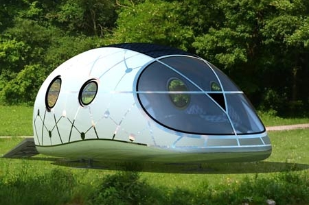 Mobilní domek bez drátů a přípojek? Třeba MercuryHouseOne.