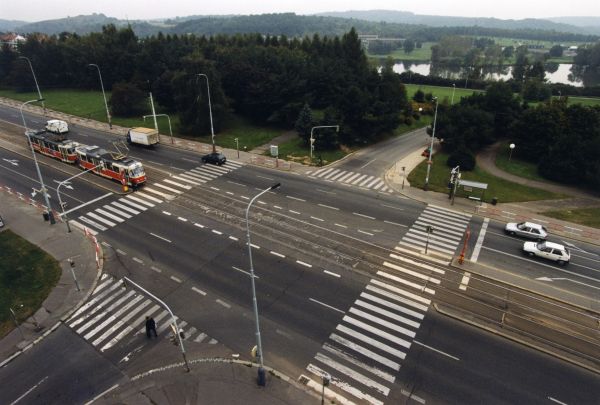 Muž onanoval uprostřed velké křižovatky (ilustrační foto).