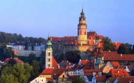 Český Krumlov.
