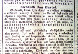 Kdo byl zavražděn&yacute; Jan Barto&scaron;?