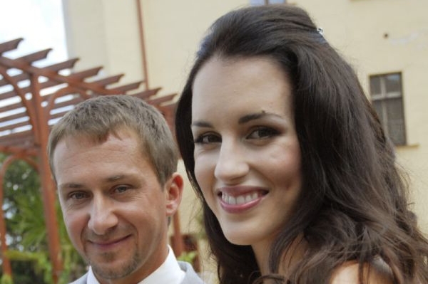 Lucie Váchová a David Křížek.