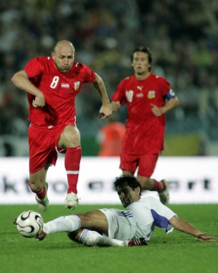 Štajner hrál za reprezentaci naposledy na podzim 2006 proti Slovensku.