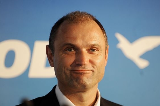Ivan Langer na tiskové konferenci 5. srpna.