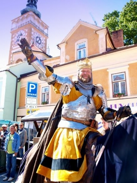 Osvobozen&eacute;ho kr&aacute;le V&aacute;clava IV. přiv&iacute;taj&iacute; v Mikulově v sobotu.