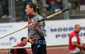 Jelena Isinbajevov&aacute;.