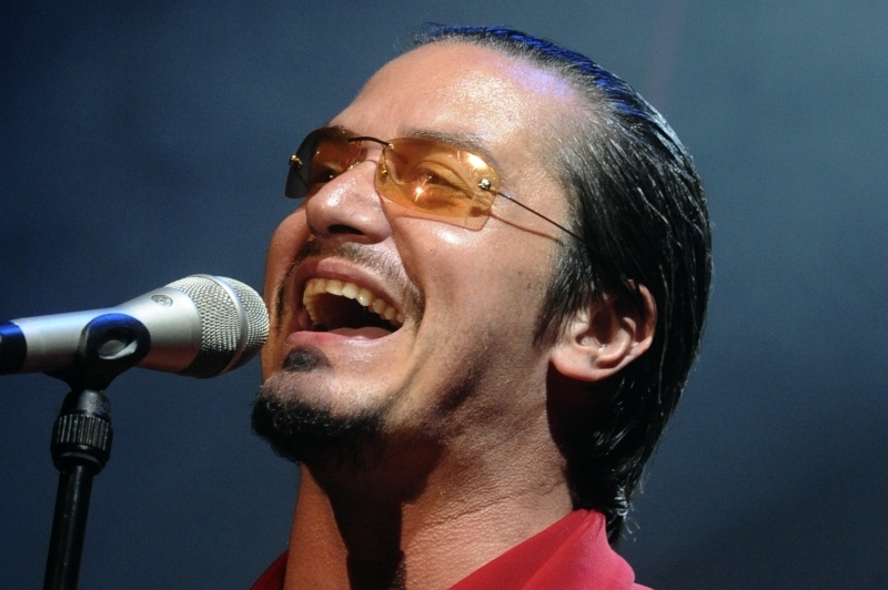 Zpěvák Faith No More Mike Patton v Praze. Zpěvák Faith No More Mike Patton v Praze.