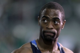 Americk&yacute; sprinter Tyson Gay v Berl&iacute;ně z&aacute;vod na 200 metrů nepoběž&iacute;.