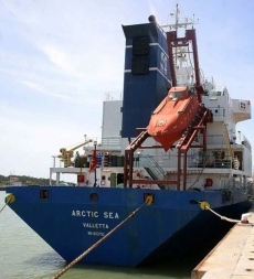 Unesená a nalezená Arctic Sea.