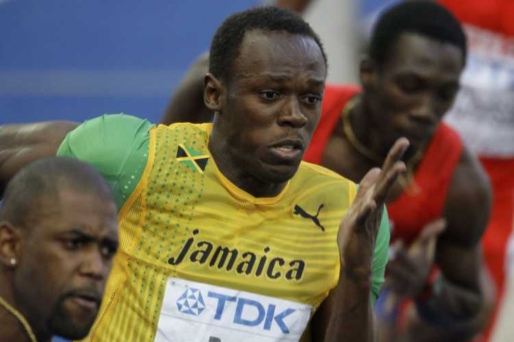 Jamajský sprinter Usain Bolt. Jamajský sprinter Usain Bolt.