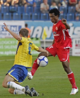 Teplice úvodní duel 4. předkola Evropské ligy prohrály 1:2.