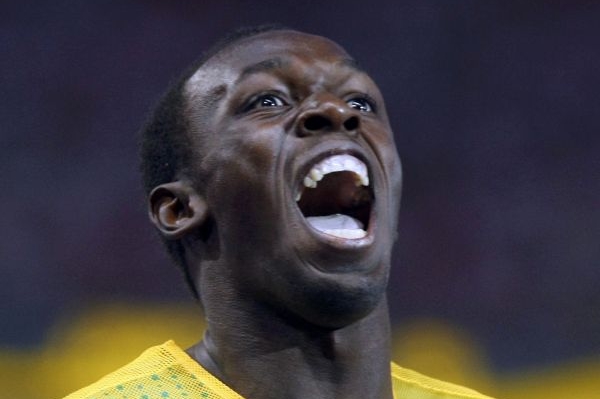 Neuvěřitelný Bolt přepisoval hodnotu světového rekordu. Neuvěřitelný Bolt přepisoval hodnotu světového rekordu.