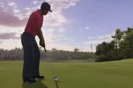 Skutečn&yacute; golf se za de&scaron;tě nehraje, v poč&iacute;tači bude turnaj pokračovat.