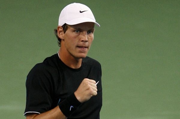 Tomáš Berdych na turnaji v Cincinnati. Tomáš Berdych na turnaji v Cincinnati.