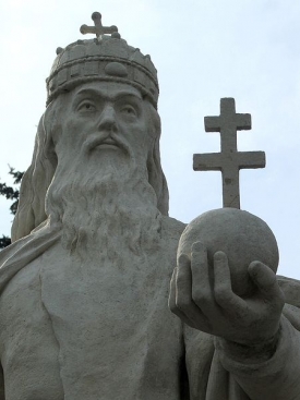 Štěpán I. Uherský, patron Maďarska.