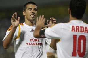 Milan Baroš, kanonýr fotbalistů Galatasaraye Istanbul.