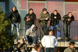 Podle židů a hinduistů apartheid. Sídliště Janov, 17. listopad 2008.