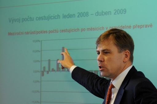 Prezident ČSA Radomír Lašák. 