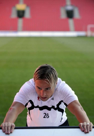 Jaroslav Čern&yacute;, fotbalista Slavie.