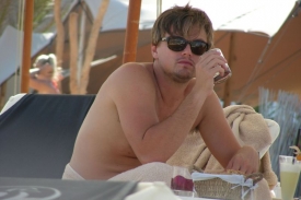 Herec Leonardo DiCaprio na dovolené na Ibize.