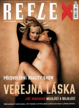 Ob&aacute;lka časopisu Reflex.