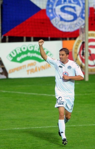 Petr &Scaron;vancara, fotbalista ligov&eacute;ho nov&aacute;čka Slov&aacute;cka.