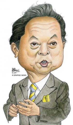 Jukia Hatojama a jeho Demokratická strana Japonska zřejmě vyhráli.
