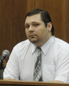 Petr Hroch u soudu, který mu o rok prodloužil trest.