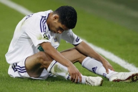 Fotbalista Anderlechtu Brusel Mbark Boussoufa - ilustračn&iacute; foto.
