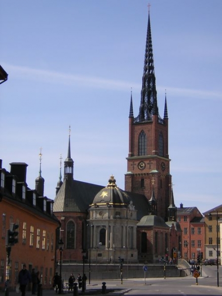 Riddarholm - Rytířský ostrov, historické jádro Stockholmu. Riddarholm - Rytířský ostrov, historické jádro Stockholmu.
