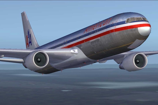 Letadlo American Airlines.